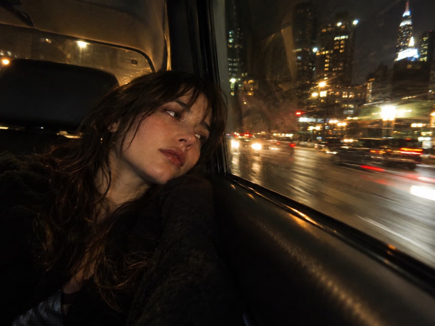A quiet final frame from the taxi home